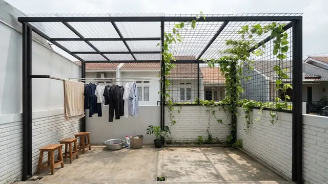 Model Atap Jemuran dari Baja Ringan yang Cocok untuk Rumah Sederhana