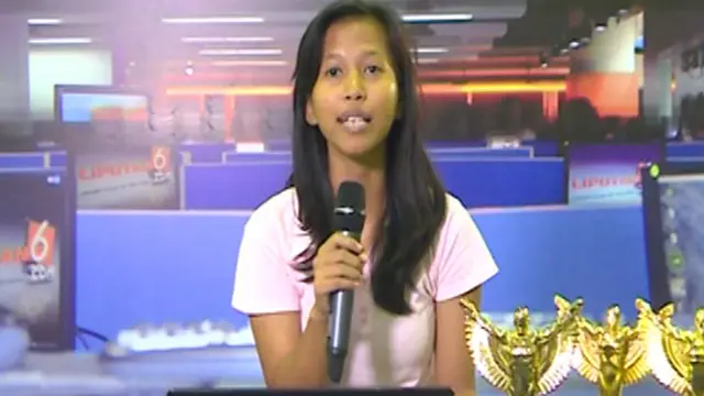 Juheti Pengunjung dan Peserta Presenter di Indonesia Broadcaster Expo 2013