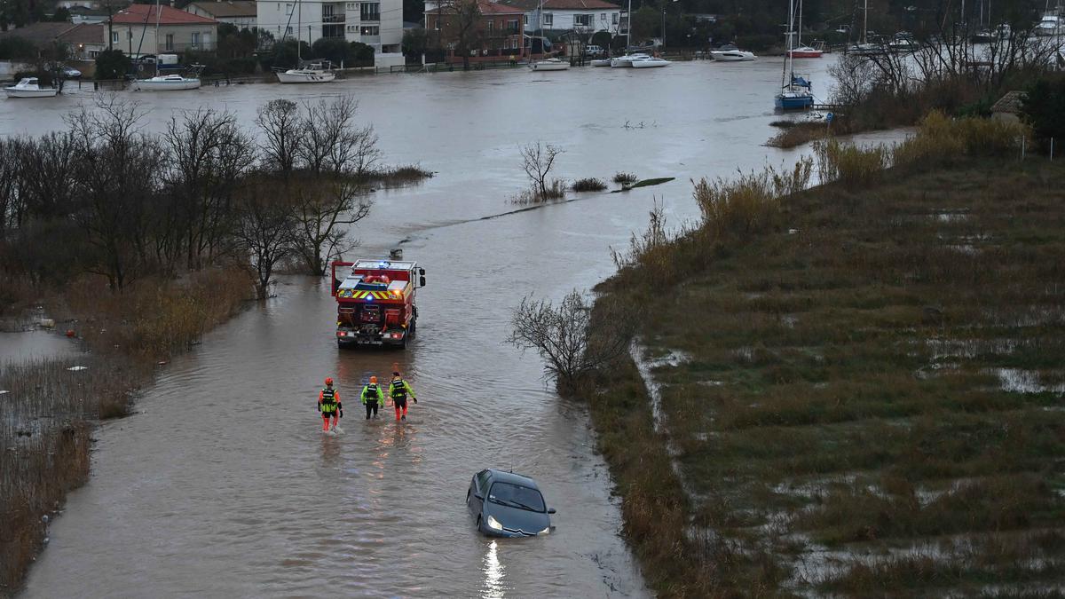 Curah Hujan Ekstrem, Prancis Selatan Terendam Banjir