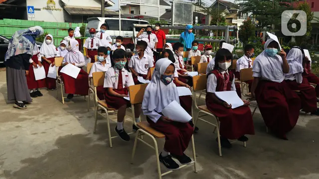 FOTO: Vaksinasi Covid-19 untuk Anak Usia 6-11 Tahun Mulai Dilaksanakan