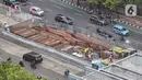 Kemudian segmen dua yaitu Harmoni sampai dengan Stasiun Kota yang ditargetkan rampung pada 2029. (Liputan6.com/Angga Yuniar)