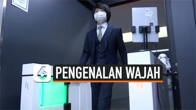 VIDEO: Jepang Ciptakan Alat Identifikasi Wajah Walau Pakai Masker