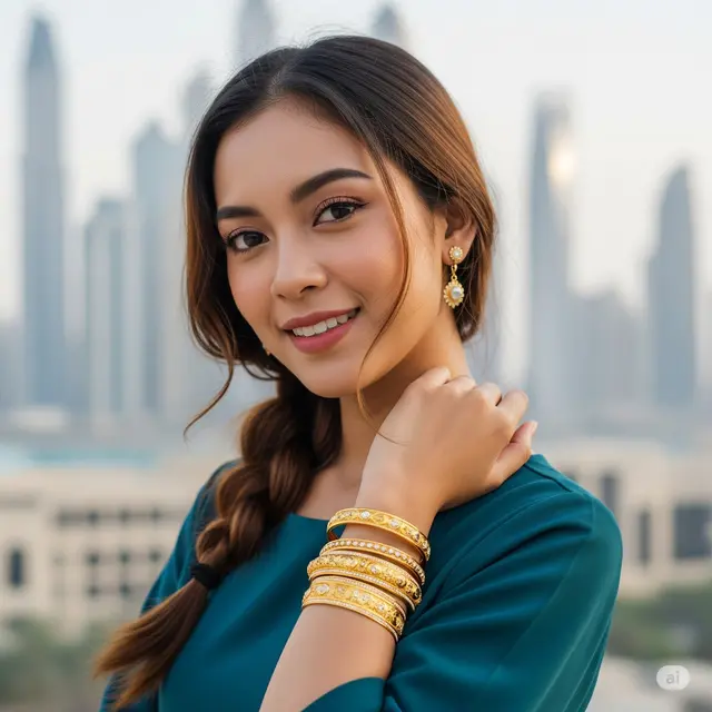 Model Gelang Dubai dan Harganya. Foto: Gemini