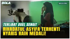 Rihadatul Asyifa harus mengubur peluang medali SEA Games 2025 setelah kalah bersaing dengan atlet Malaysia dalam duel ketat di Bangkok. Sempat memimpin di awal, wakil Indonesia akhirnya tersingkir pada fase penentuan perebutan tiga besar.