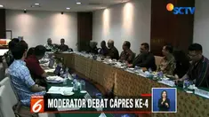 Komisioner KPU Wahyu Setiawan memastikan format debat keempat mengacu pada debat ketiga.