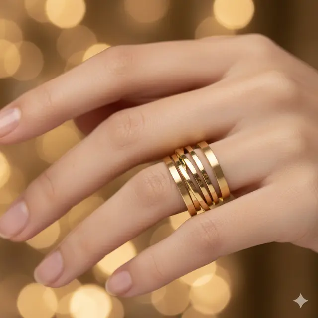 Model Cincin 24 Karat 1 Gram yang Elegan
