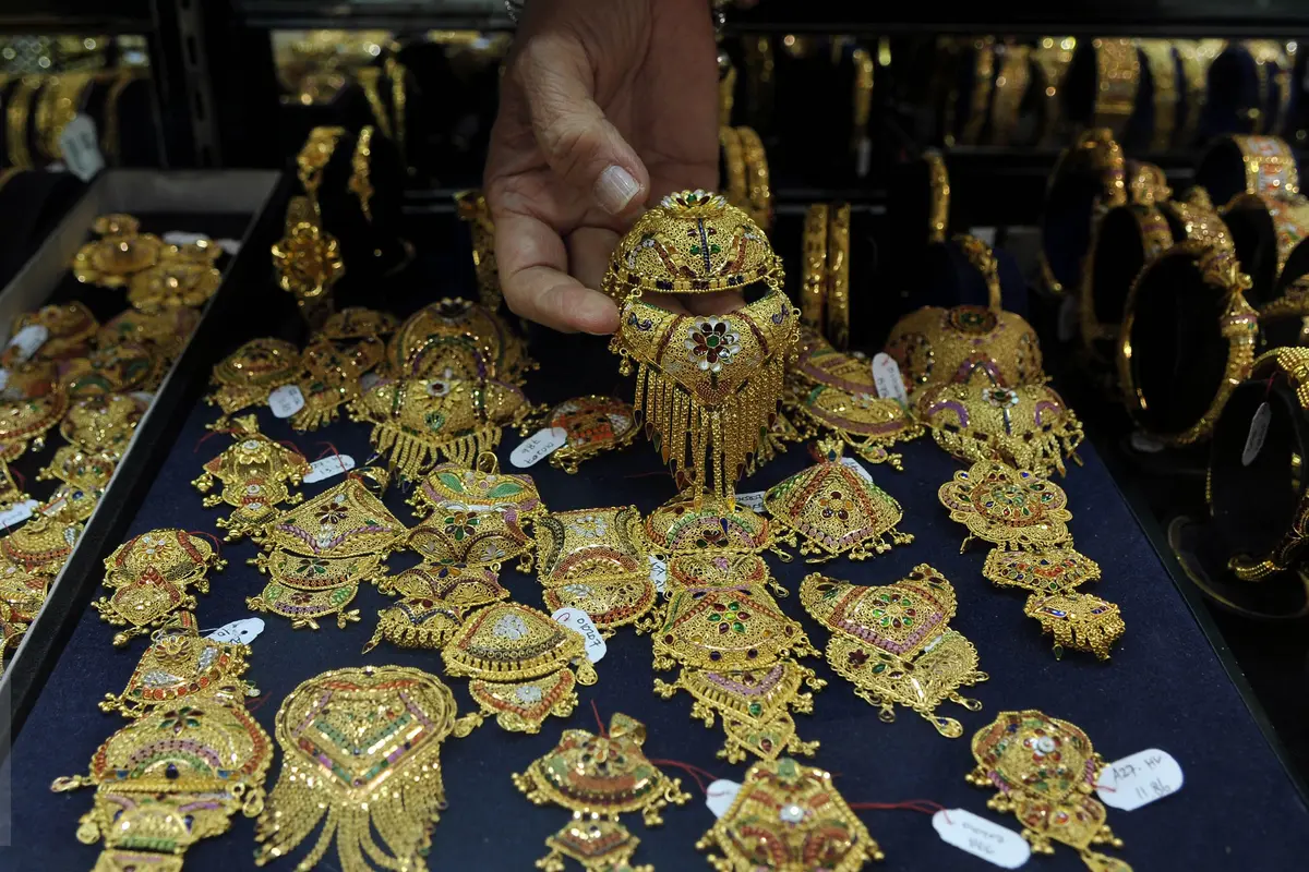 20150903-Harga Emas Antam Stabil di Rp560.000/Gram-Jakarta