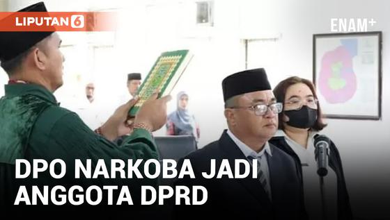 VIDEO: Cuma di Indonesia, DPO Narkoba Mukmin Mulyadi Dilantik Jadi Anggota DPRD Sumut