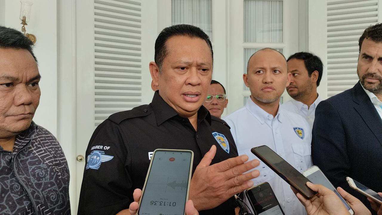 Ketua Steering Committee (SC) Formula E 2023 Bambang Soesatyo (Bamsoet).