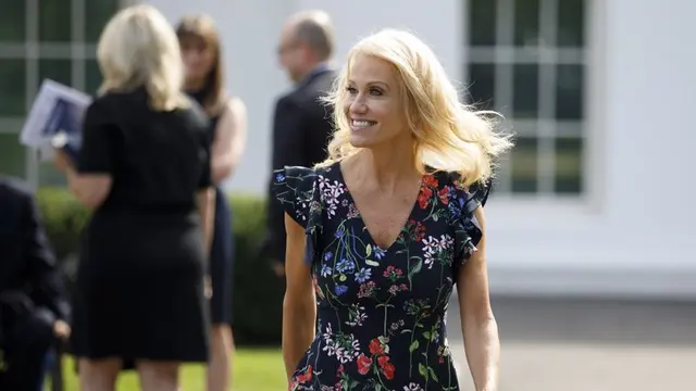 Penasihat Presiden AS Donald Trump, Kellyanne Conway.