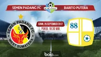 Liga 1_Semen Padang FC Vs Barito Putera (Bola.com/Adreanus Titus)