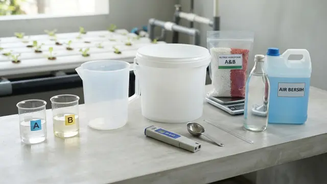 Cara Membuat Nutrisi Hidroponik untuk Pemula