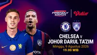 Nonton Chelsea vs Johor Darul Ta’zim: Pre-season Friendly Match - Duel Perdana Kedua Klub di Vidio