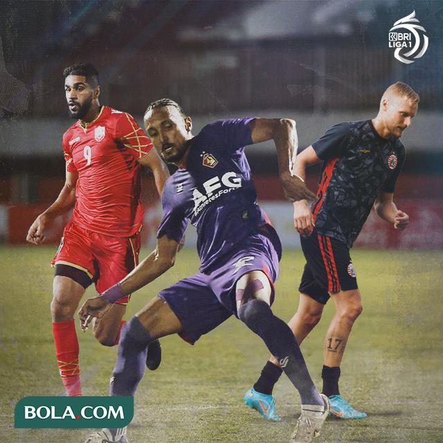 Liga 1 - Abdulla Yusuf Helal, Rohit Chand, Hanno Behrens