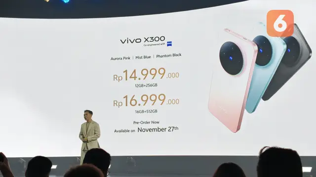 Harga Vivo X300 dan X300 Pro