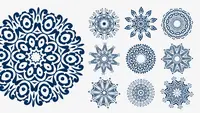 Ilustrasi ornamen. (Image by starline on Freepik)