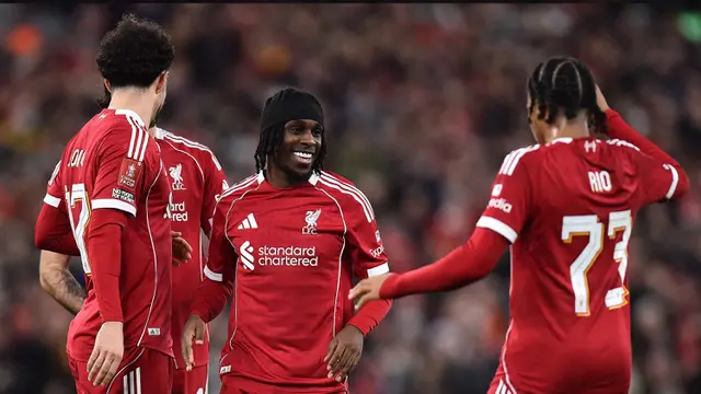 Taklukkan Barnsley 4-1, Liverpool ke Putaran Empat Piala FA Inggris