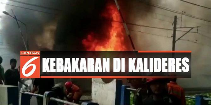 150 Bangunan Semi Permanen di Kalideres Ludes Dilalap Api