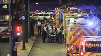 Dua Insiden Teror di London, 1 Orang Tewas dan Puluhan Terluka (DANIEL SORABJI / AFP)