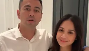 Nagita Slavina Merayakan 10 Tahun Pernikahan dengan Raffi Ahmad. [@raffinagita1717]