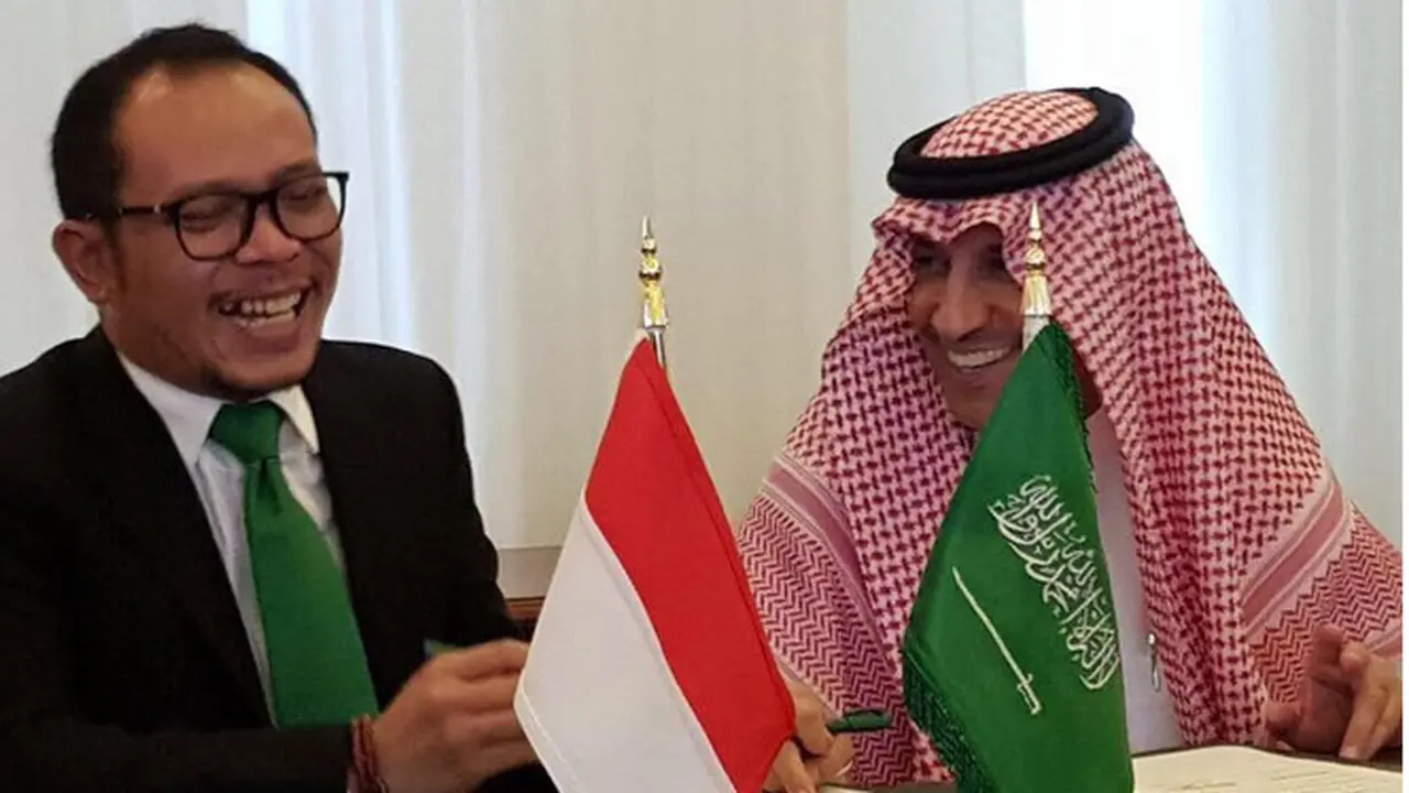 Hanif Dhakiri dan Ali Bin Nasser Al-Ghufais