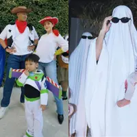 Kostum Totalitas Selebritis Tanah Air saat Halloween. [Instagram]