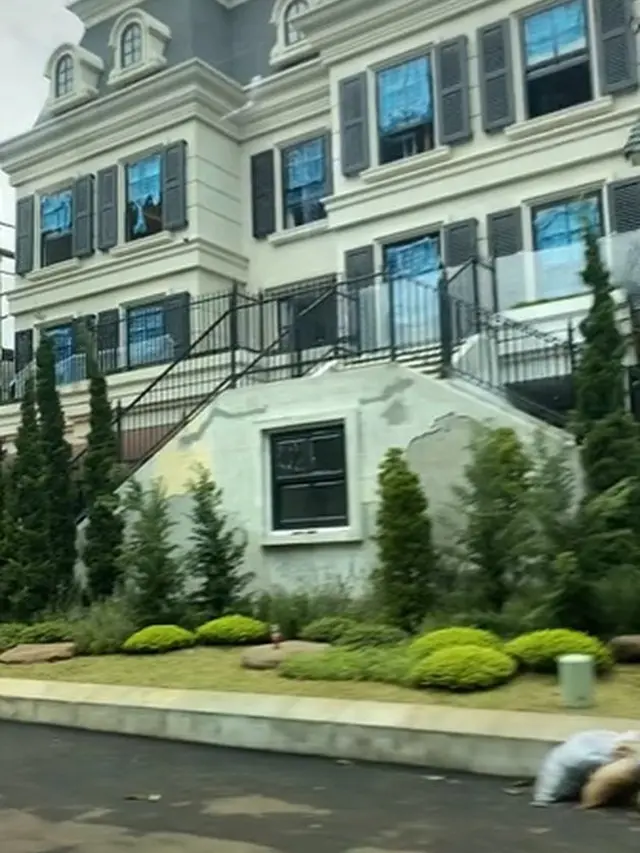 Kediaman Raffi Ahmad tampak dari dekat (Tiktok @indri707)