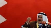 Menlu Bahrain Sheikh Khalid bin Ahmed al-Khalifa (Foto:AFP)