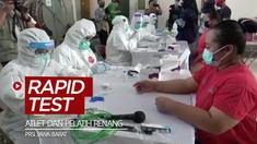 Berita video sebanyak 250 atlet dan pelatih renang, polo air, dan loncat indah Jawa Barat melakukan rapid test COVID-19.