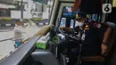 Proses ramp check untuk memastikan keamanan serta keselamatan penumpang. (Liputan6.com/Angga Yuniar)