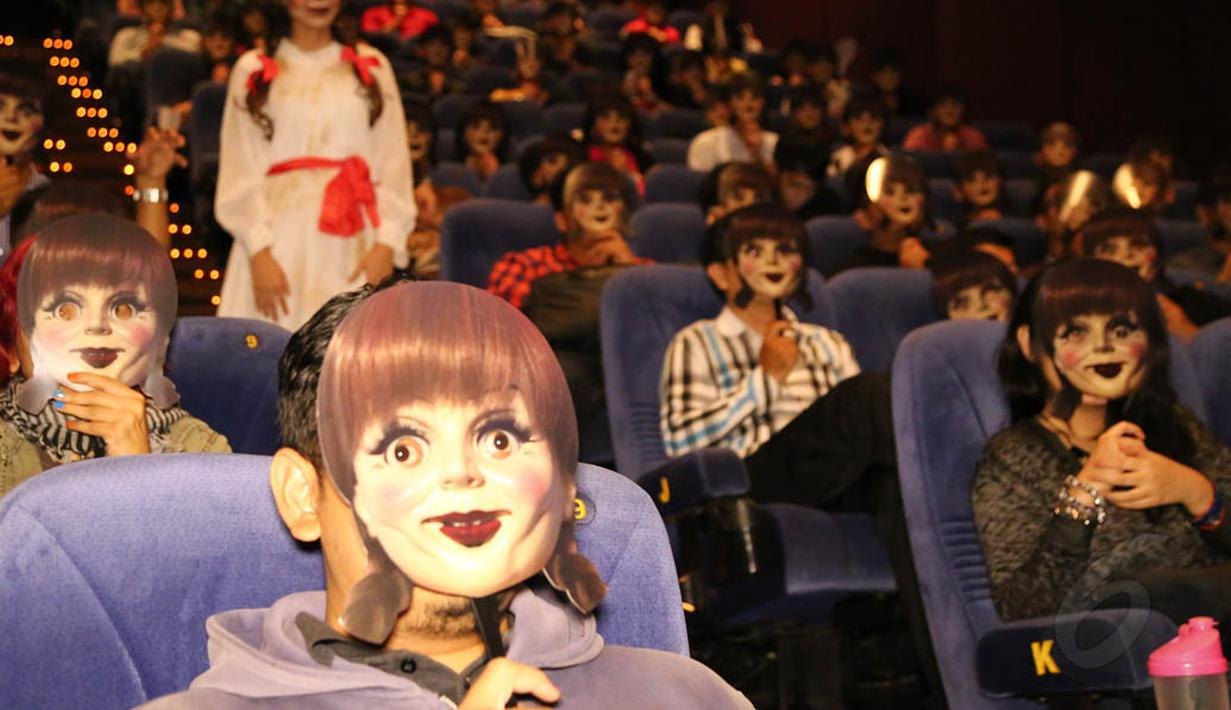 Suasana press Screening di Plaza Indonesia XXI, Jakarta, (30/9/14). (Liputan6.com/Gilar Ramdhani)