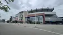 Gillette Stadium di kawasan Foxborough, Boston, yang menjadi salah satu venue Piala Dunia 2026, Kamis (18/6/2026). Stadion berkapasitas lebih dari 65 ribu penonton ini akan menggelar sejumlah pertandingan, mulai fase grup hingga perempat final, dengan lokasi yang dikelilingi kawasan hijau di pinggiran Kota Boston. (KLY Sports/Hery Kurniawan/Adv/Powerade)