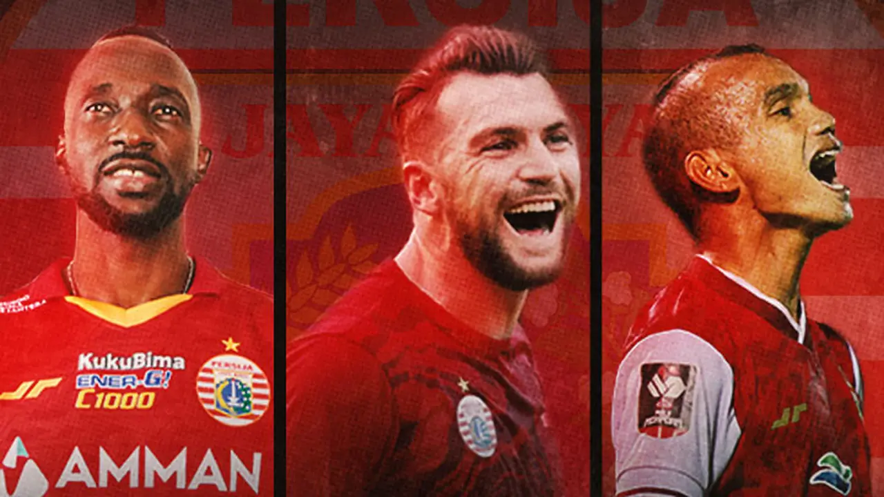 Persija Jakarta - Makan Konate, Marko Simic, Riko Simanjuntak