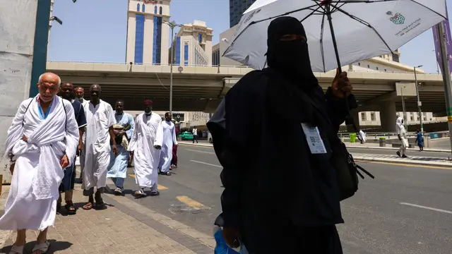 Antisipasi Suhu Ekstrem Saat Puncak Ibadah Haji, Pemerintah Arab Saudi Terjunkan Ratusan Ribu Petugas