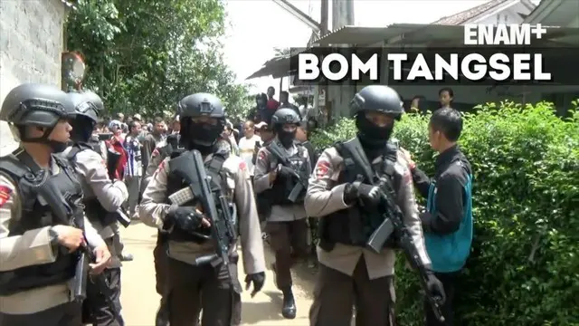 ENAM PLUS: Temukan Bom Tangsel, Jokowi Apresiasi Polri