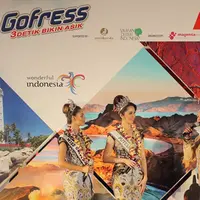 Gofress hadirkan 6 destinasi wisata Indonesia lewat kemasannya. (Sumber foto: Deki Prayoga/Bintang.com)