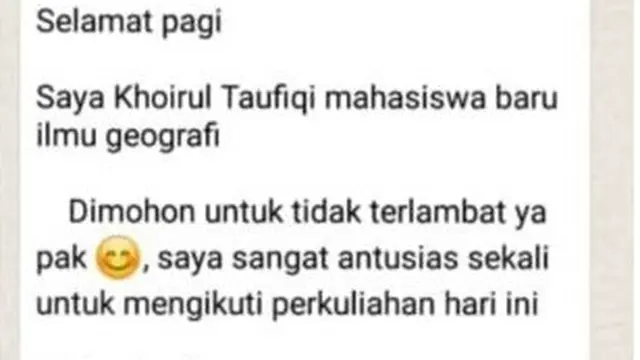 Obrolan Mahasiswa Saat Mengingatkan Dosen Ini Bikin Deg Degan