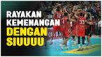Berita Video, momen para pemain Palembang Bank Sumsel Babel lakukan selebrasi pada Minggu (21/7/2024)