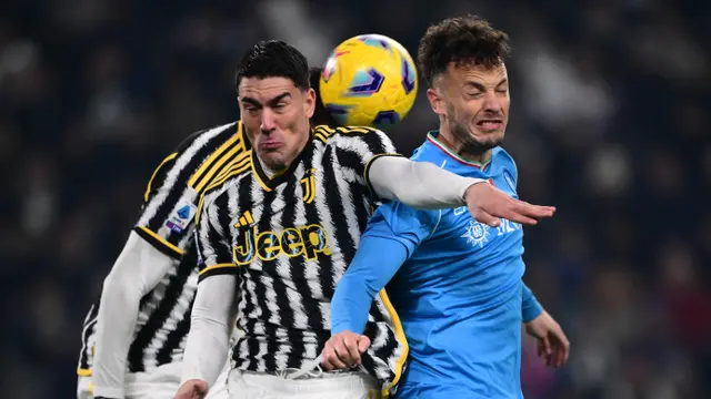 Foto: Dusan Vlahovic Tak Berkutik, Federico Gutti Pecah Kebuntuan Juventus saat Melawan Napoli