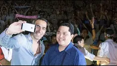 Wawancara eksklusif Erick Thohir Presiden Internazionale bersama Bola.com di Bali pekan lalu.