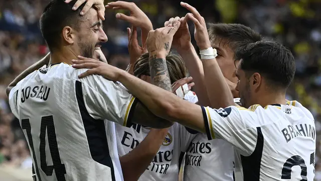 Villarreal Vs Real Madrid Liga Spanyol