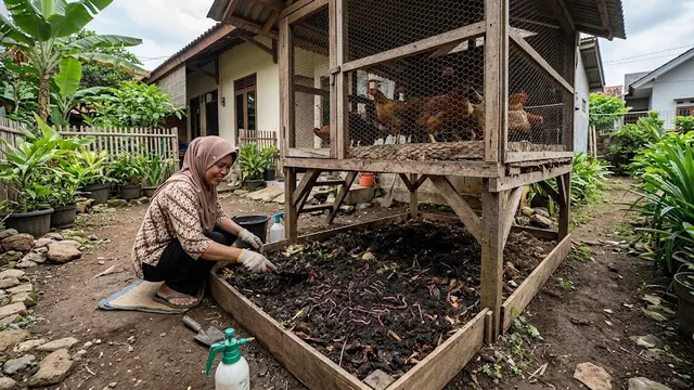 Cara Memanfaatkan Lahan Bawah Kandang Ayam, Optimalkan Sudut Peternakan