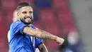 Lorenzo Insigne - Jebolan asli akademi Napoli ini berkembang menjadi salah satu bomber terbaik di Serie A. Berlabel striker Italia termahal, yakni 48 juta euro tentunya kualitasnya tak perlu diragukan lagi.  (AP/Antonio Calanni)