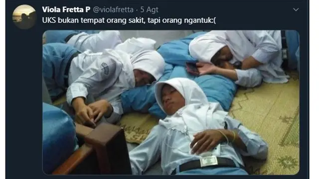 5 Tingkah Laku Murid Saat di UKS Ini Bikin Senyum Nyengir