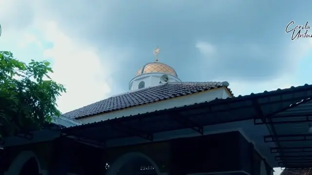 Rumah Arie Untung di Klaten. (Foto: Tangkapan layar YouTube Cerita Untungs)