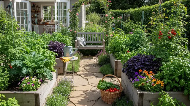 Kitchen Garden di Rumah