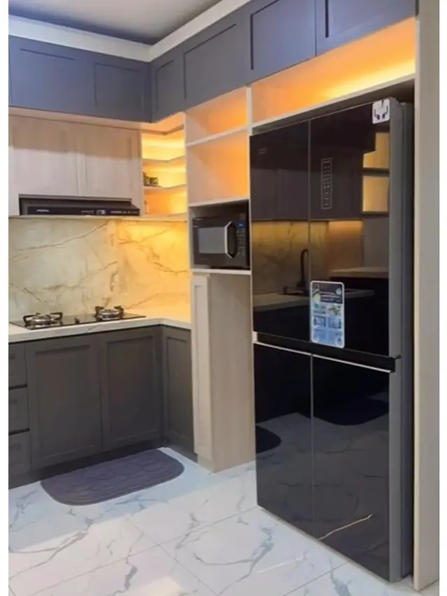 6 Potret Dapur Rumah Mpok Alpa yang Minimalis, Wujud Perjuangan Hasil Kerja Keras