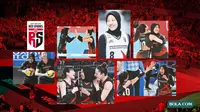 Kolase - Aksi-Aksi Megawati dan Red Sparks (Bola.com/Adreanus Titus)