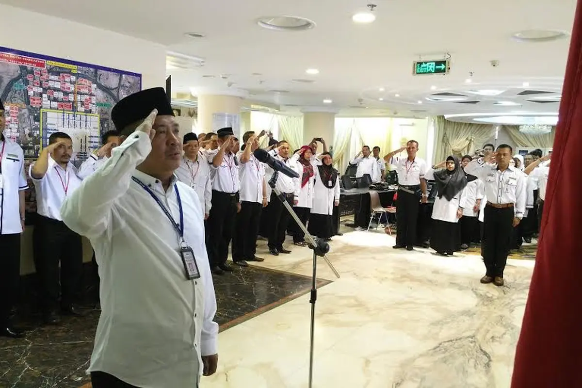 Upacara 17 Agustus di Madinah