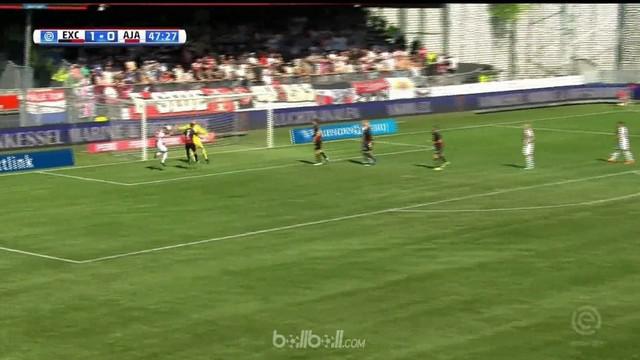 Ajax mengakhiri Eredivisie musim ini dengan meraih kemenangan 2-1 atas Excelsior, setelah lebih dulu tertinggal karena gol bunuh d...